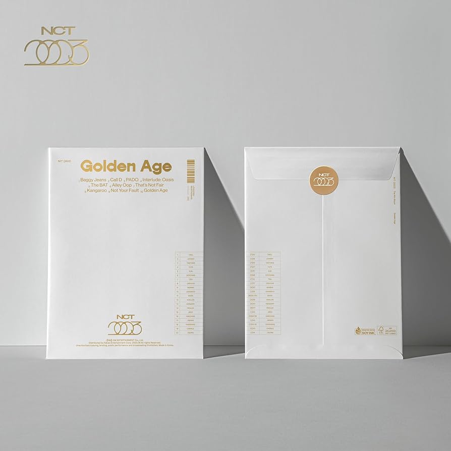 Amazon.co.jp: NCT 4th Full Album'Golden Age (Collecting Ver